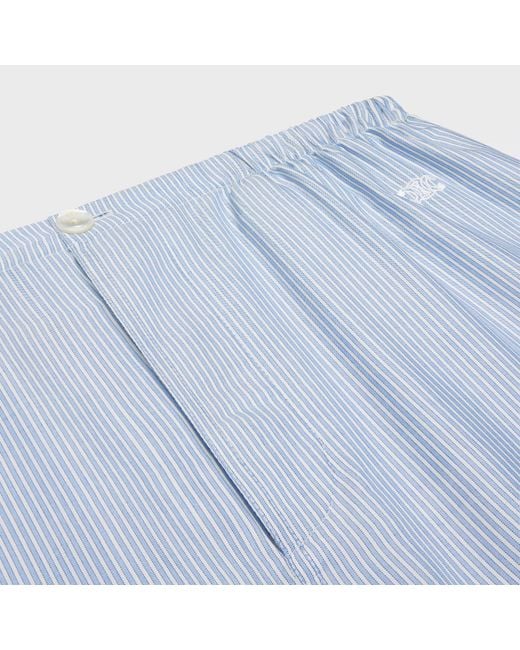 Céline Blue Pajama Pants