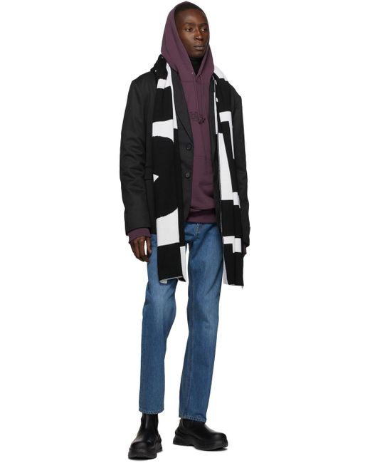 Helmut Lang Blue Logo Jeans for men