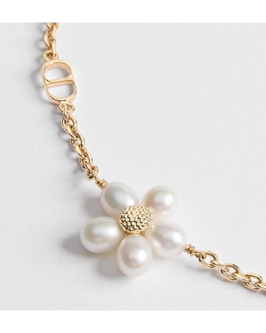 Dior Metallic Iviera Brushbloom Bracelet