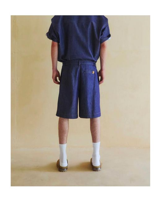 DARKPARK Blue Danny Shorts for men