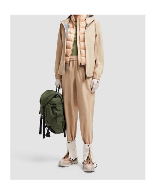 Moncler Natural Grenoble Gore-Tex Jogging Trousers