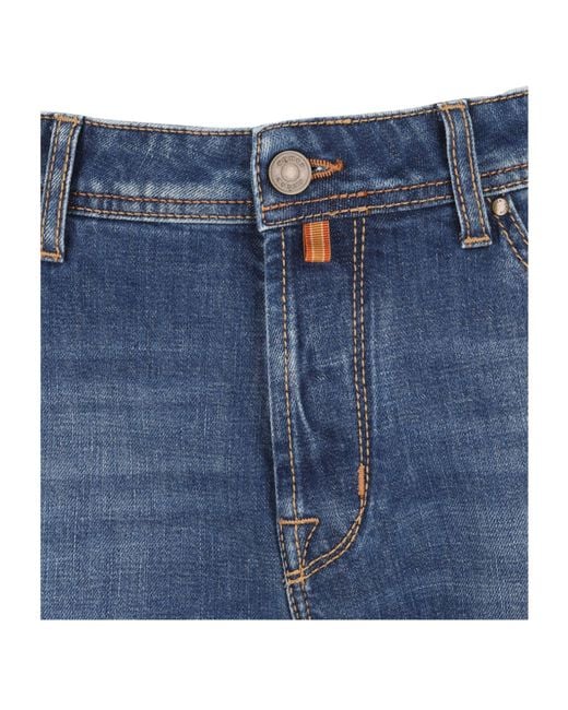 Jacob Cohen Blue Slim-Fit Jeans for men
