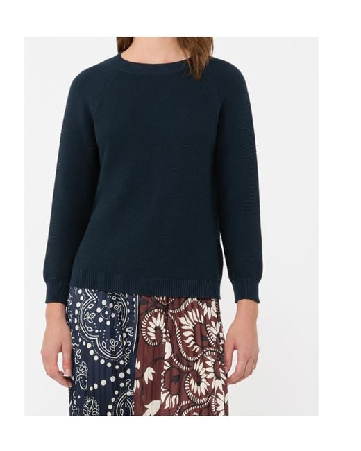 Weekend by Maxmara Blue Aere Crewneck Knitted Jumper