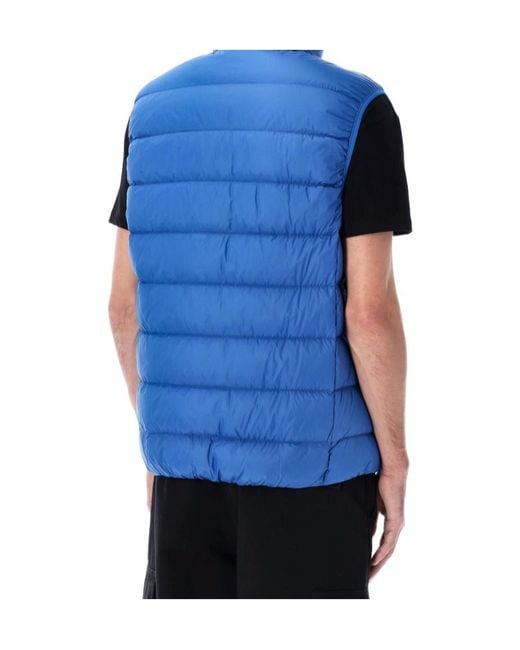 Pyrenex Blue Arial Sleeveless Down Vest for men