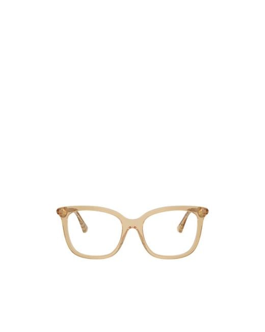 Burberry Natural Eyewear Square Frame Glasses