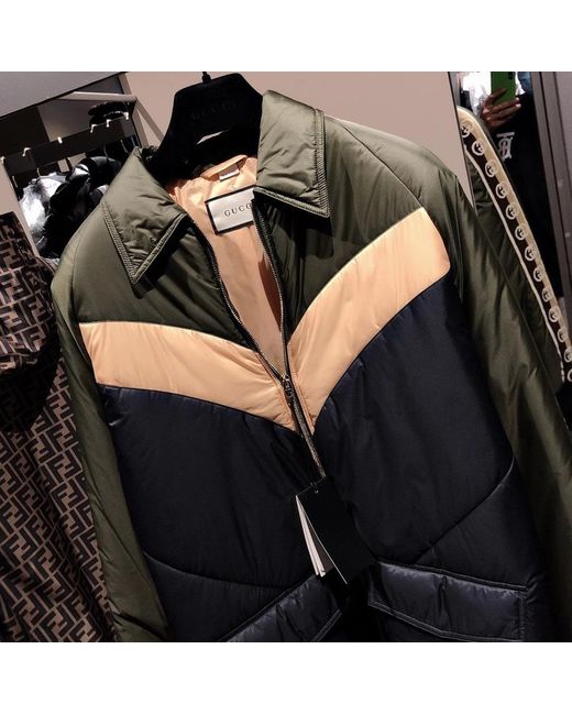 Gucci Black Interlocking G Zipped Jacket for men