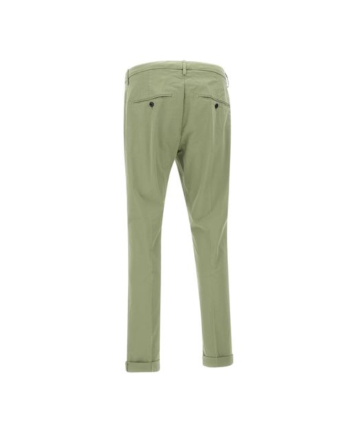 Dondup Green Gaubert Slim-Fit Pants for men
