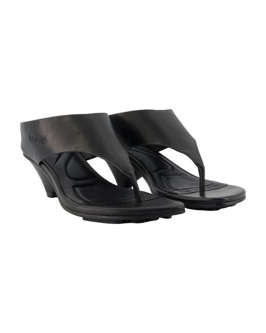 Samsøe & Samsøe Black Sadagmar High-Heeled Sandals