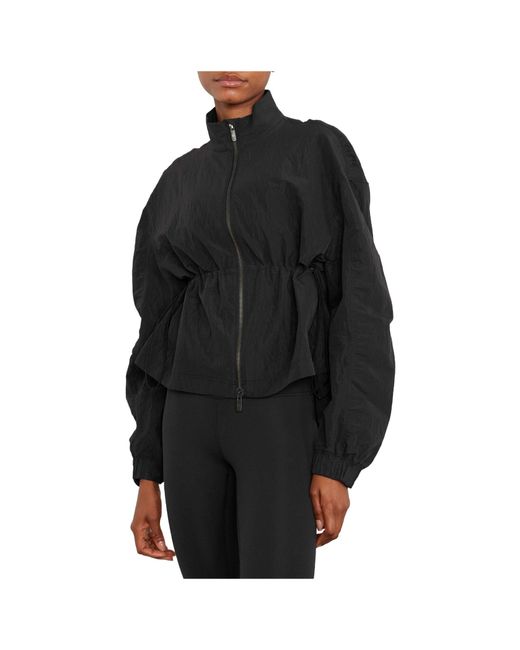 lululemon athletica Black Crinkled-Shell Jacket