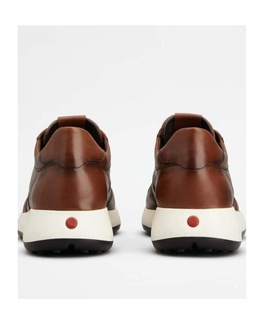 Tod's Brown Low-Top Sneakers for men