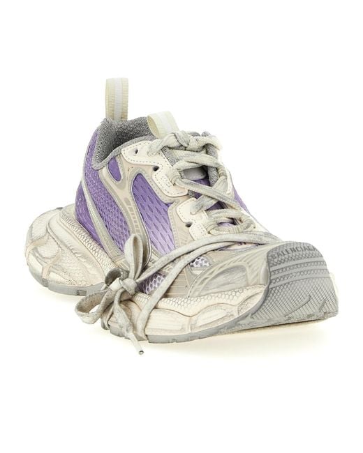 Balenciaga Multicolor 3Xl Gradient Lace-Up Sneakers