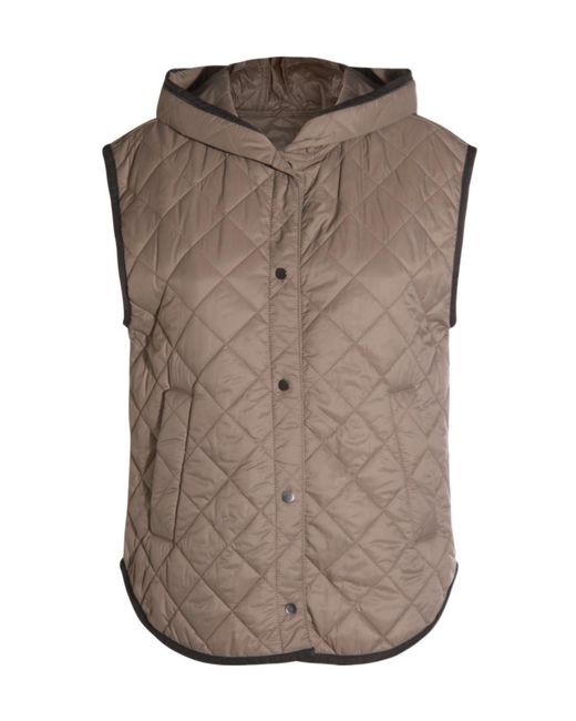 Brunello Cucinelli Brown Neutrals Jackets