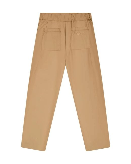 Laneus Natural Wide Leg Monopence Pants for men
