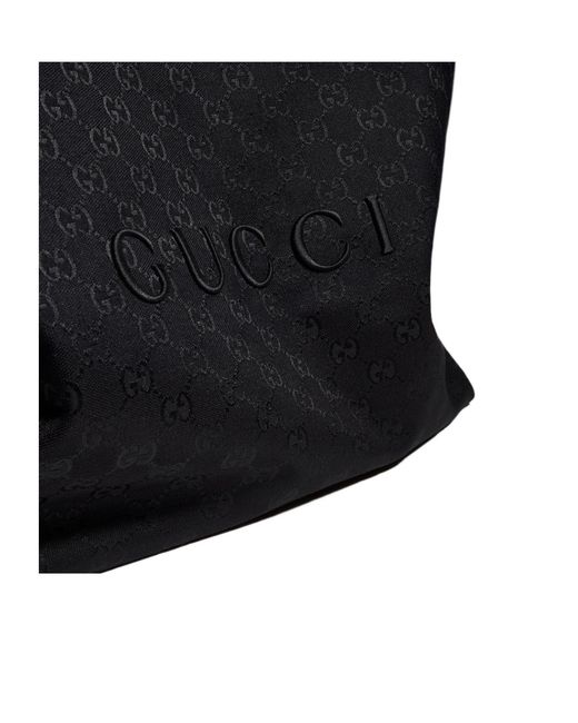 Gucci Black Ny Large Tote Bag