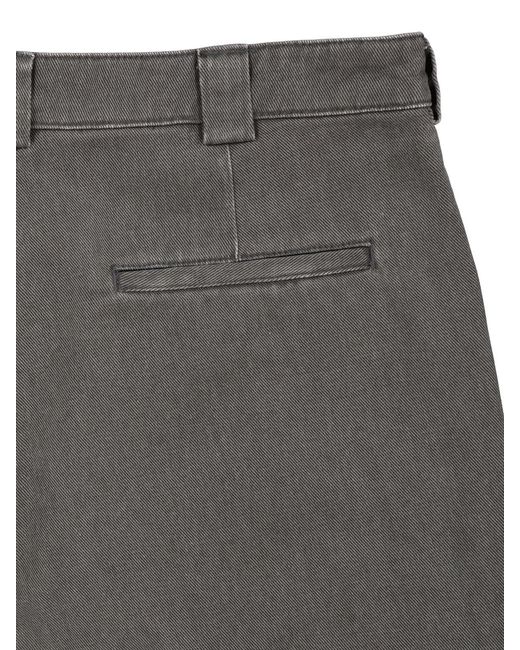 Aspesi Gray Belt-Loop Jeans for men