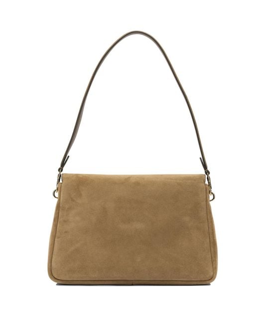 Tory Burch Metallic Charlie Shoulder Bag