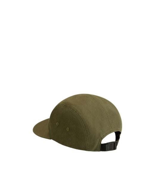 Woolrich Green Logo Printed Cap for men