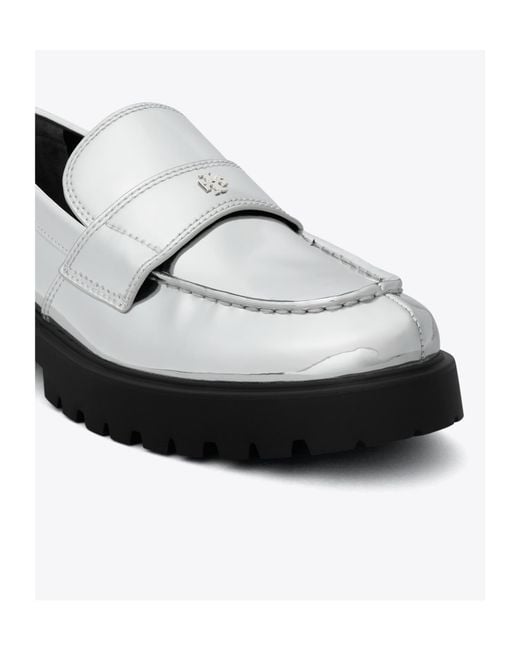 Tory Burch White Flat Shoes