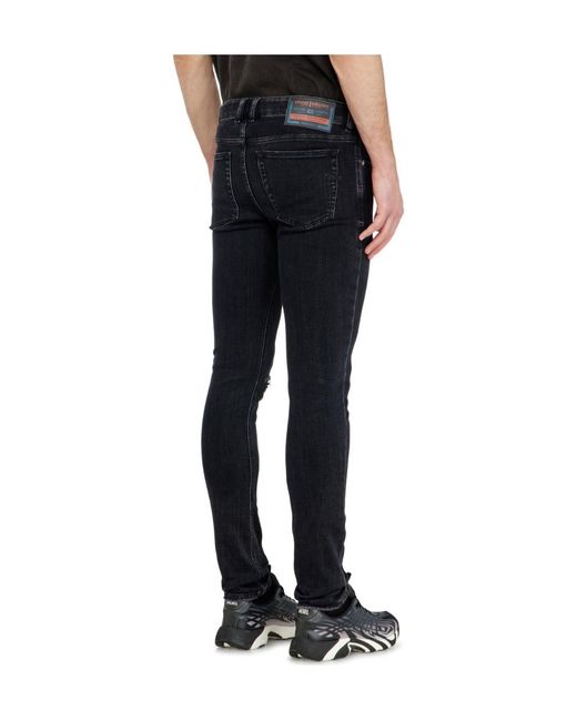 DIESEL Blue Skinny Jeans Low Waist 1979 Sleenker for men