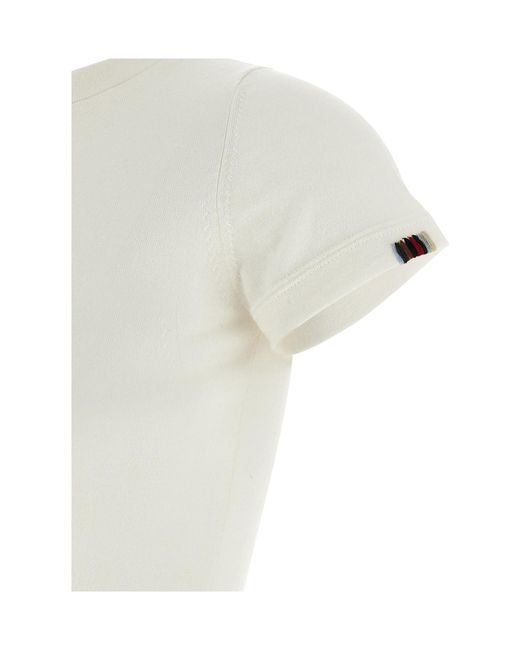 Extreme Cashmere White Short-Sleeved T-Shirt