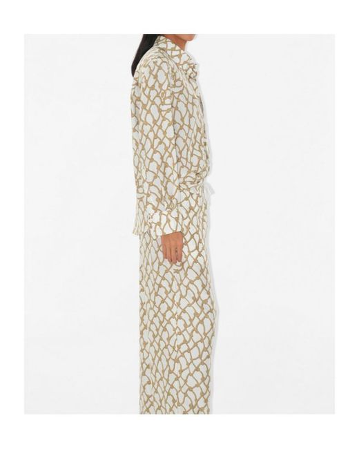 Burberry Natural Knot Silk Shirt