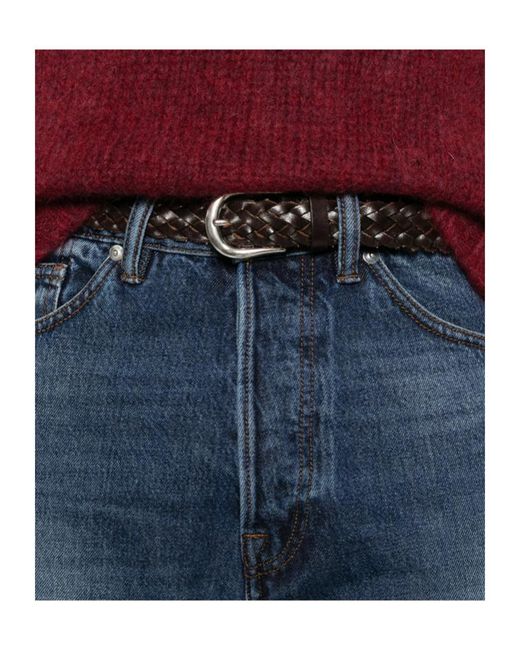 Nine:inthe:morning Blue Five-Pocket Jeans for men