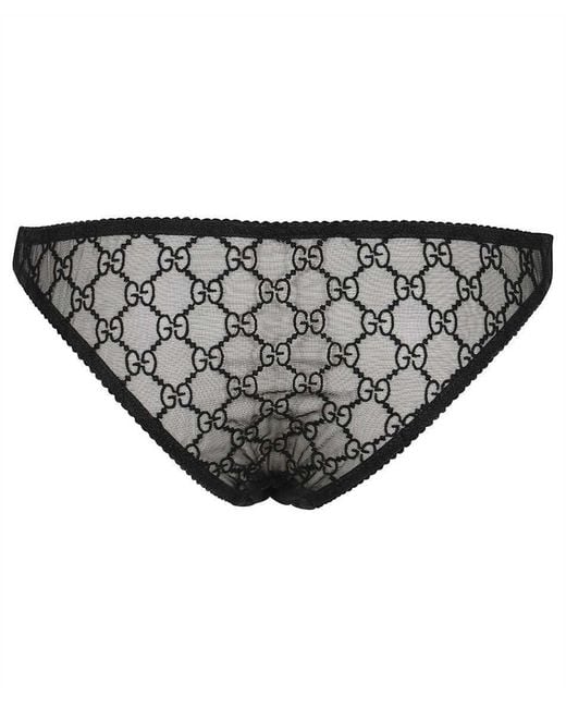 Gucci Black Logo Underwear