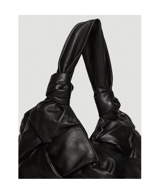 Bottega Veneta Black Padded Intrecciato Tote Bag