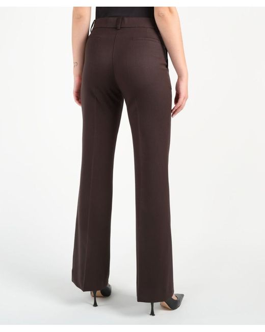 P.A.R.O.S.H. Brown Belt Loop Casual Pants