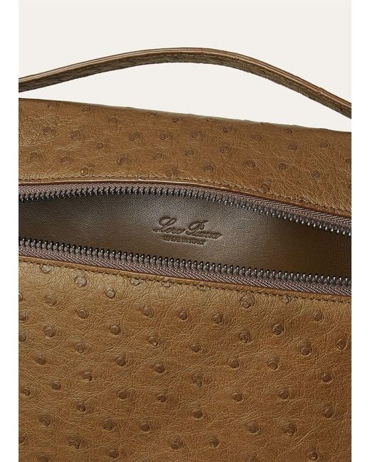 Loro Piana Brown Extra Pouch L29 for men