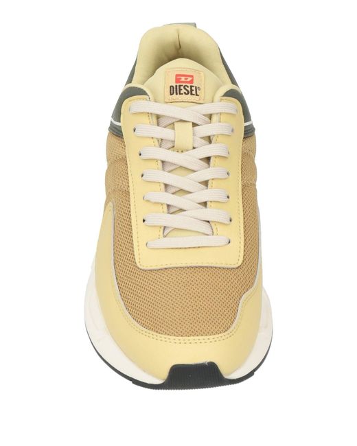 DIESEL Natural Low-Top Multi-Colored Sneakers