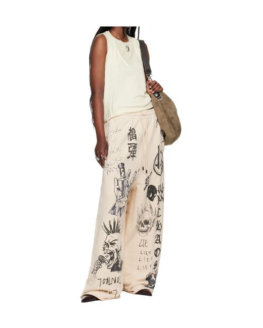 Lu'u Dan Natural Bontan Sweatpants for men