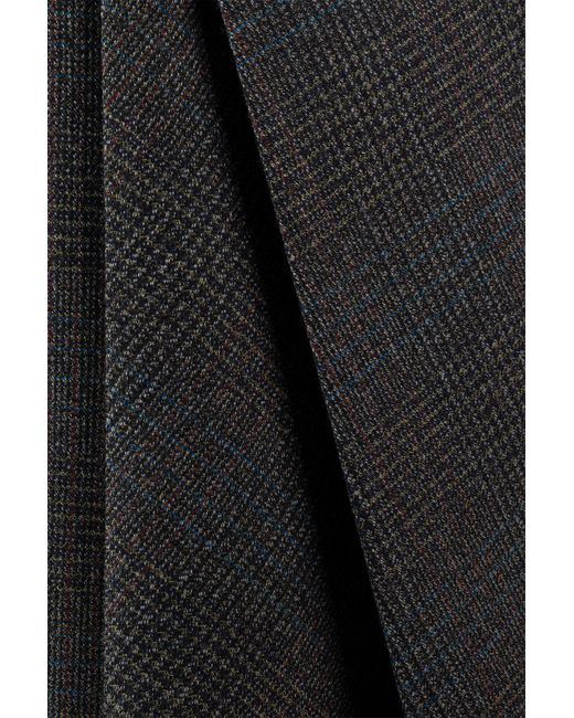 Prada Gray Wool Flared Skirt