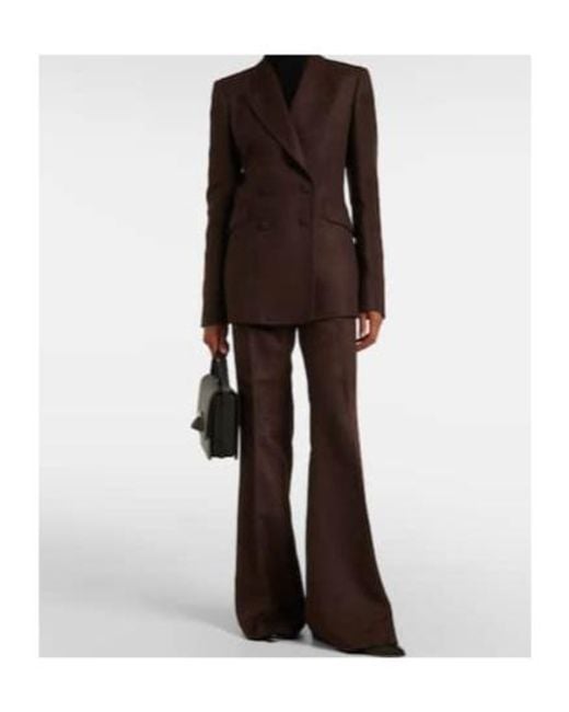 Gabriela Hearst Black Silk Blazer