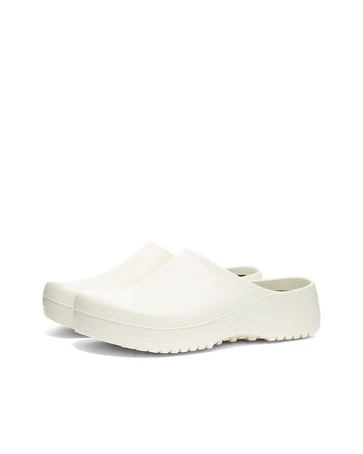 Birkenstock White Logo Muller Shoes