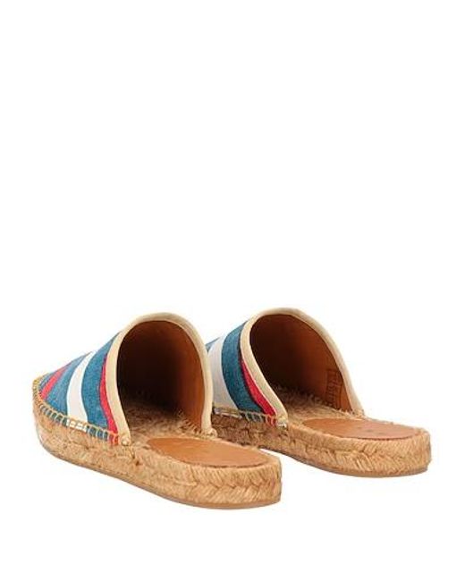 Marni Blue Round Toe Espadrilles