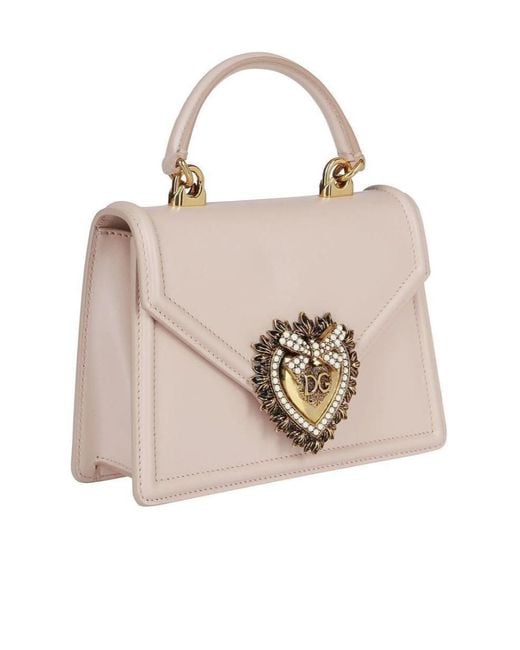 Dolce & Gabbana Natural Devotion Top Handle Shoulder Bag