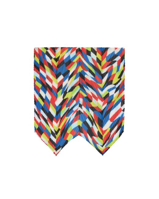 Pleats Please Issey Miyake Pleated Scarf in White | Lyst