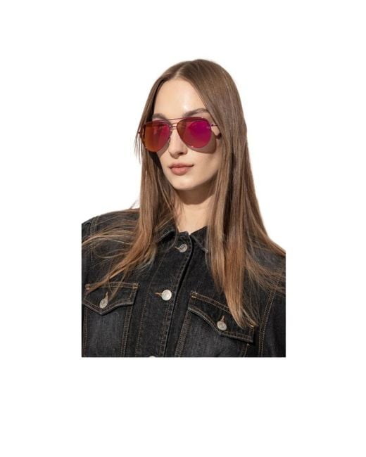 Isabel Marant Pink Logo Pilot Sunglasses