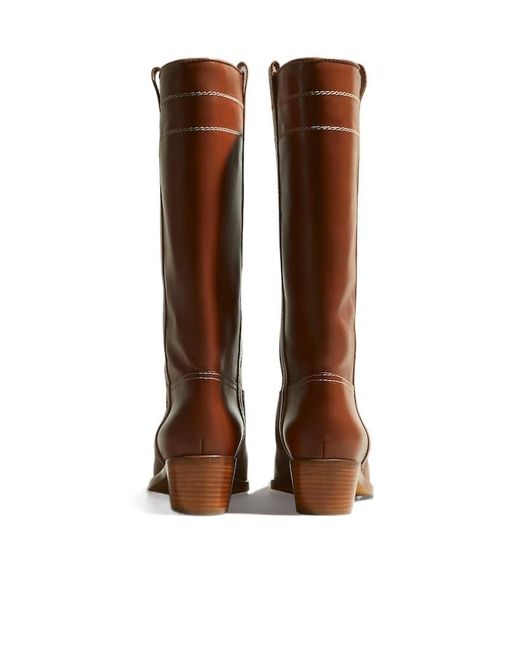 Fay Brown Tall Riding Boot