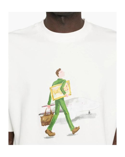 Drole de Monsieur White Drôle De Monsieur L'Homme Au Tableau T-Shirt for men