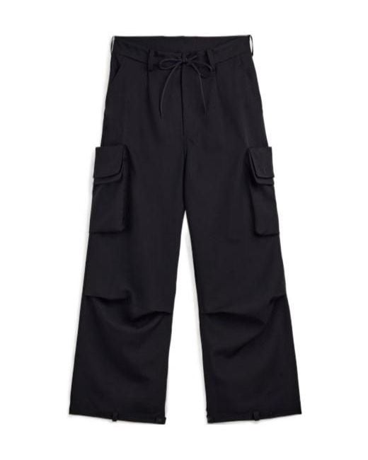 Y-3 Blue Sport Uniform Multi Cargo Pants