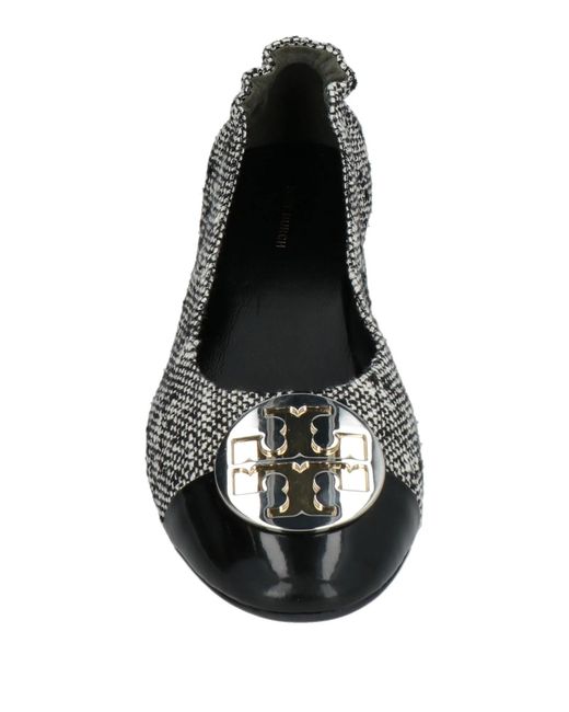 Tory Burch Gray Ballet Flats
