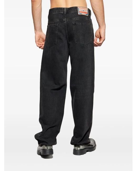 DIESEL Black 2001 D-Macro L34 Jeans for men