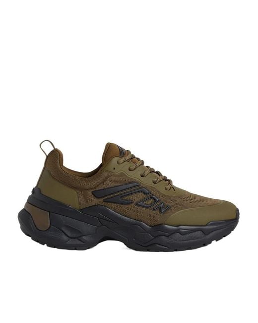 DSquared² Brown Mesh Sneakers for men