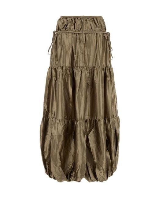 Co. Natural Gathered Bubble Skirt