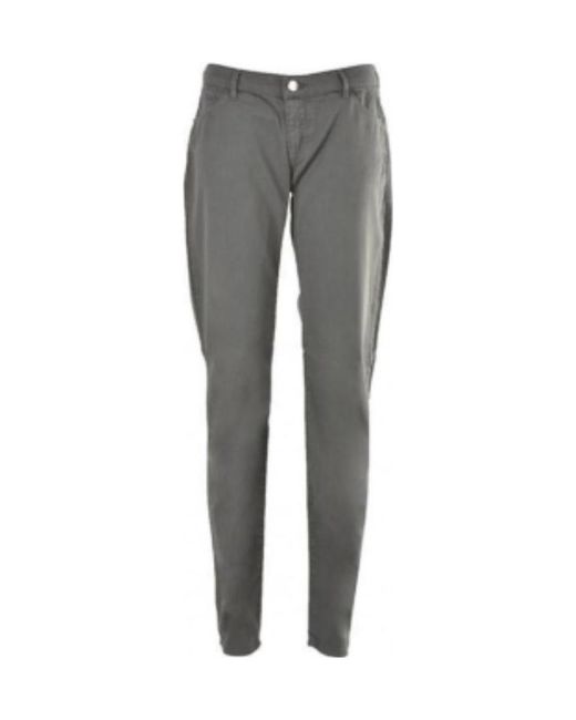 Emporio Armani Gray Logo Jeans