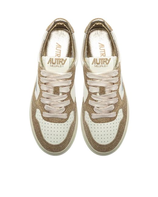 Autry Natural Medalist Low Sneakers