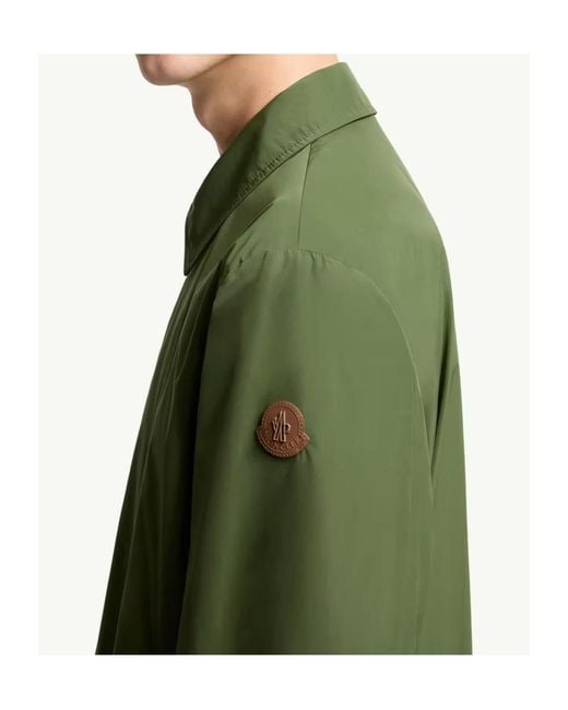 Moncler Green Socot Shirt Jacket for men