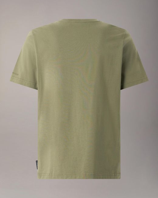 Moose Knuckles Green Short-Sleeved T-Shirt for men